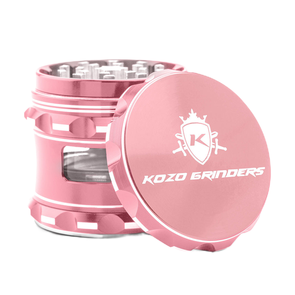 Kozo Window 2.5″ Herb Grinder / Pink